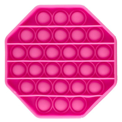 Pop It Антистресс Игрушка - (Поп Ит - Попит - Popit) - Розовый восьмиугольник