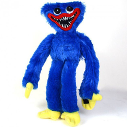Хаги Ваги Мягкая игрушка (Huggy Wuggy) Masyasha обнимашка монстрик с липучками на руках 40см Синий