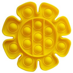 Pop It Антистресс Игрушка - (Поп Ит - Попит - Popit) - Жёлтый Цветок