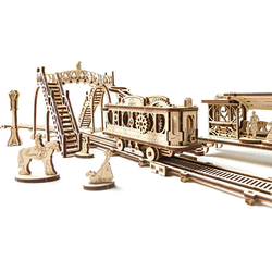 Механические 3D пазлы UGEARS - «Трамвайная линия»
