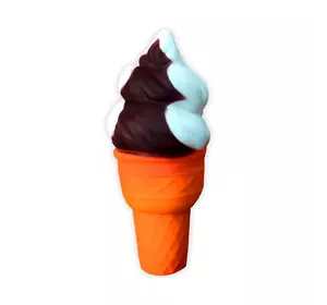 Мягкая игрушка антистресс Сквиши Squishy Мороженое с шоколадом