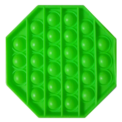 Pop It Антистресс Игрушка - (Поп Ит - Попит - Popit) - Зеленый восьмиугольник