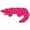 Pop It Антистресс Игрушка - (Поп Ит - Попит - Popit) - Розовый Крокодил