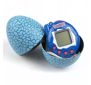 Игрушка электронный питомец Тамагочи в Яйце Динозавра M+ Eggshell Game Синий