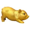 Мягкая игрушка антистресс Сквиши Squishy Свинка Золотая №56