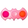 Simple Dimple Антистресс Игрушка Симпл Дмимпл - (Pop It - Поп Ит - Попит - Popit) - Розовый Спиннер Бэтмен - 2 пупырки