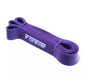 Резиновая петля для фитнеса Forever Фиолетовая (16-38 кг)