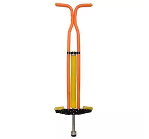 Джампер Пого Стик Pogo Stick (Кузнечик) детский Оранжевый, палка-прыгалка