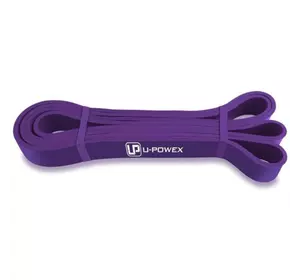 Резиновая петля для фитнеса U-Powex Фиолетовая (16-38 кг)