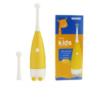 Детская звуковая зубная щетка MEICH A6 Giraffe Yellow