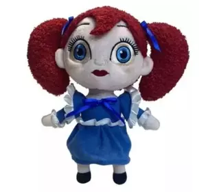 Мягкая игрушка кукла Поппи/ Poppy playtime /Поппи из плэйтайм сестра Хаги Ваги (Черные волосы)